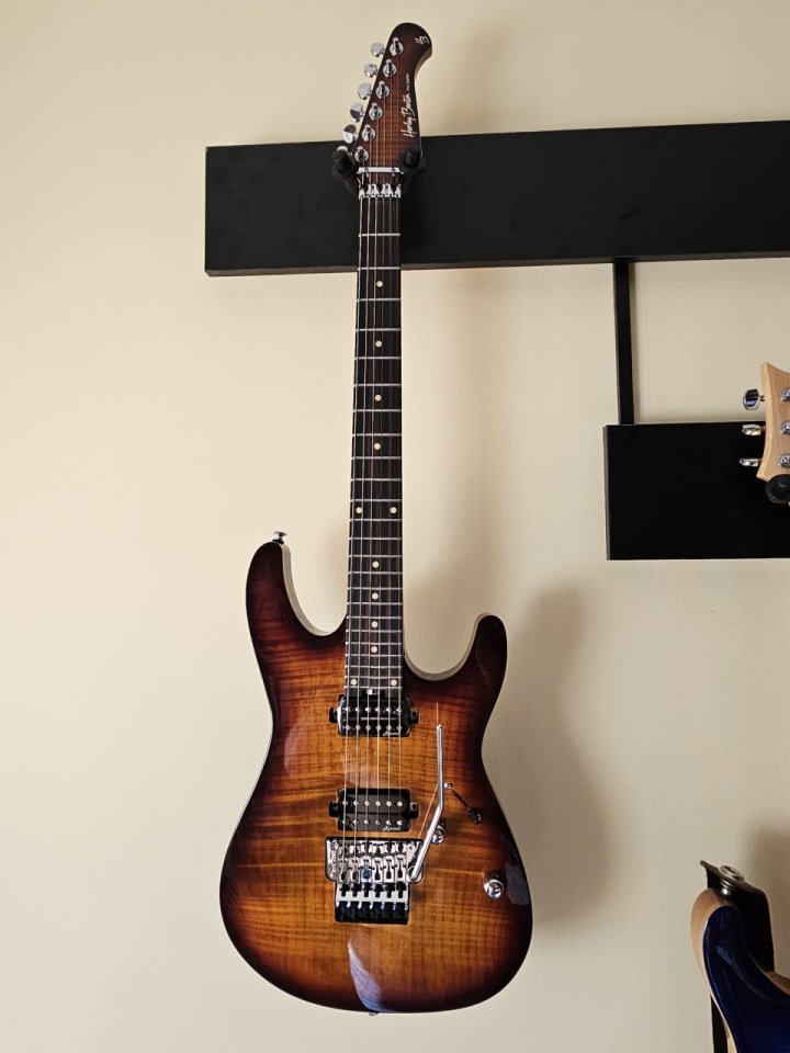 Harley Benton Fusion III Floyd Rose con mejoras de segunda mano · Foto 1 de 6 · Pontevedra · 215 €
