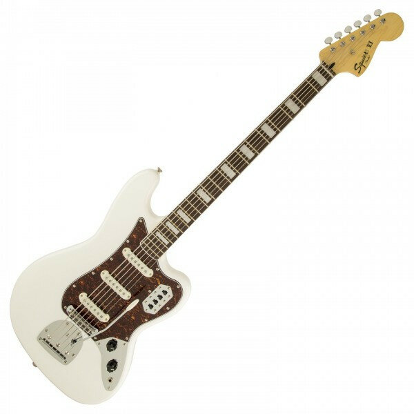Squier Bass VI Vintage Modified Olympic White