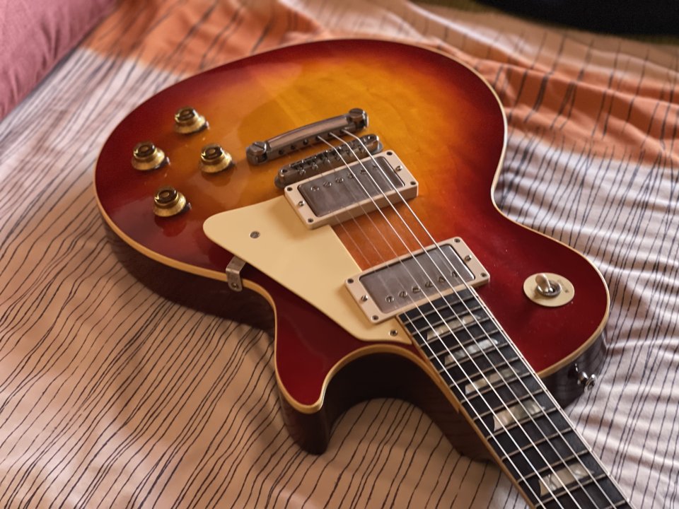 Gibson Les Paul 58 Reissue R8 Murphy lab ultra light aged en Washed Cherry de segunda mano · Foto 1 de 10 · Alicante · 4600 €
