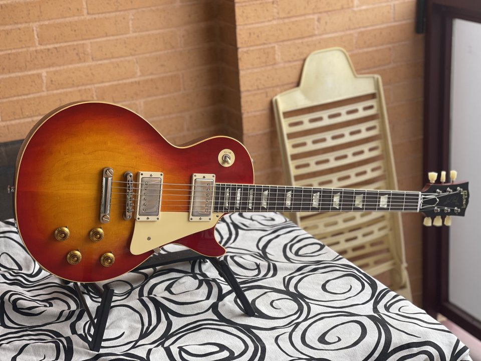 Gibson Les Paul 58 Reissue R8 Murphy lab ultra light aged en Washed Cherry de segunda mano · Foto 2 de 10 · Alicante · 4600 €