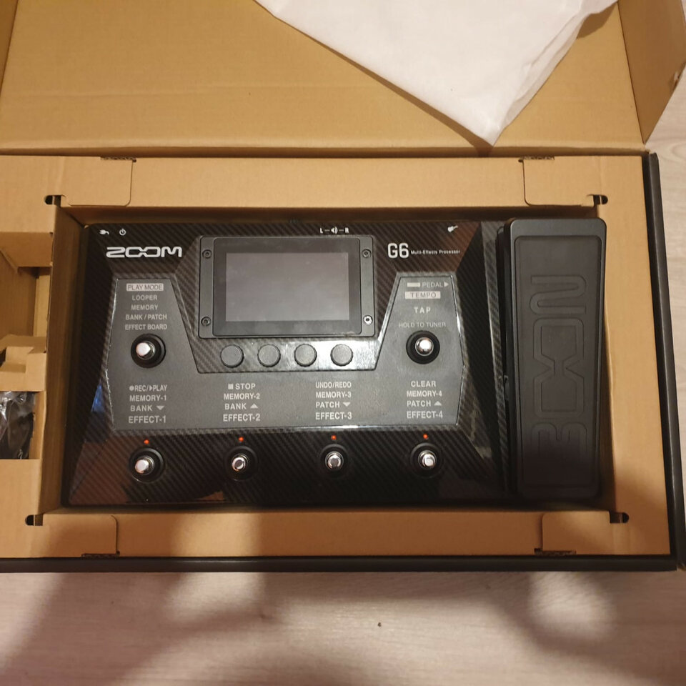 Modelador-Multiefectos ZOOM G6