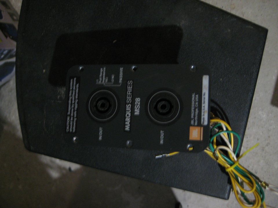 Jbl ms28, Un altavoz completo, driver 2412h y divisor