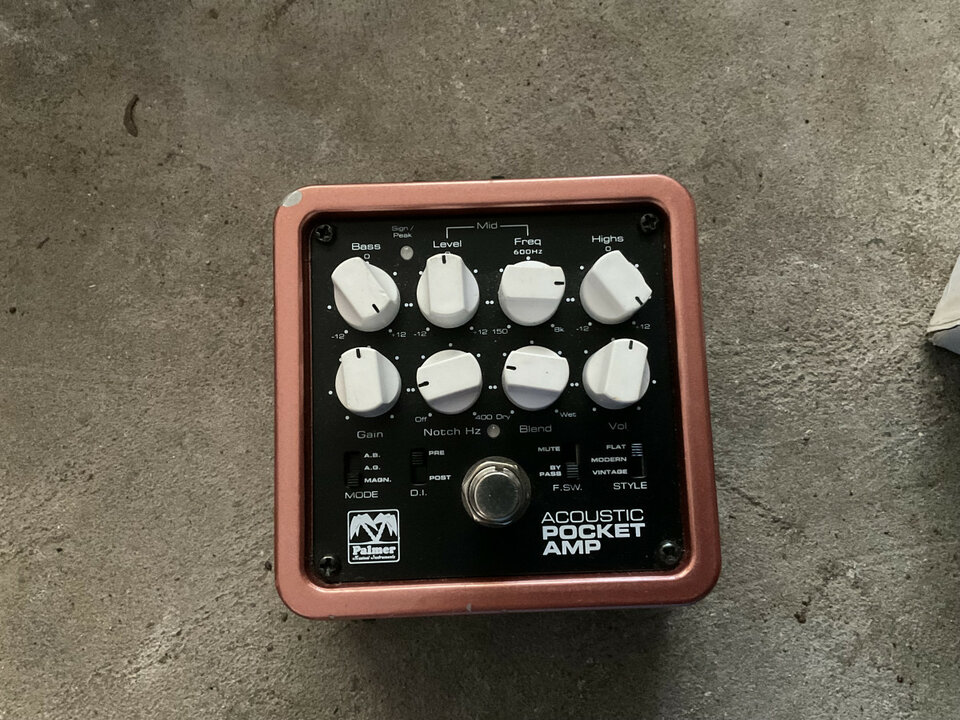 Palmer pocket amp Acoustic