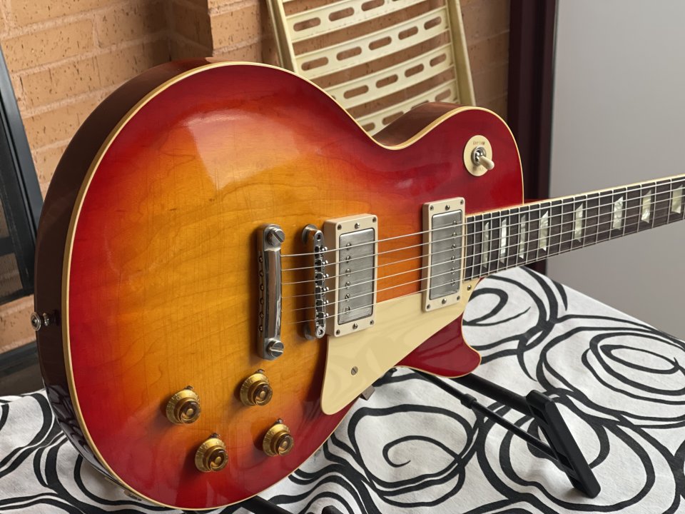 Gibson Les Paul 58 Reissue R8 Murphy lab ultra light aged en Washed Cherry de segunda mano · Foto 5 de 10 · Alicante · 4600 €
