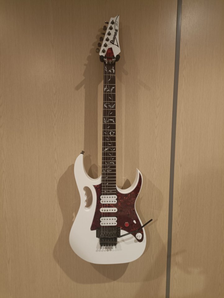 Vendo o cambio Ibanez JEM Jr mejorada y única