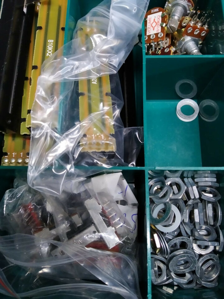 Vestax recambios originales mezcladores