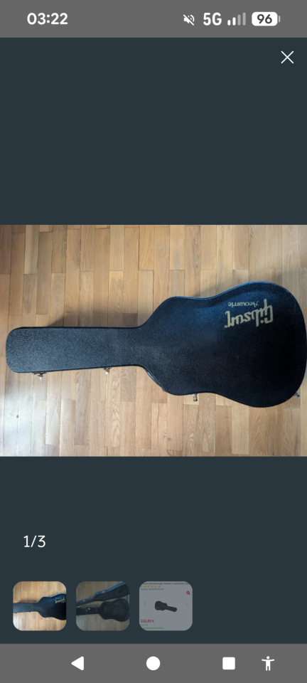 Estuche dreadnought Gibson