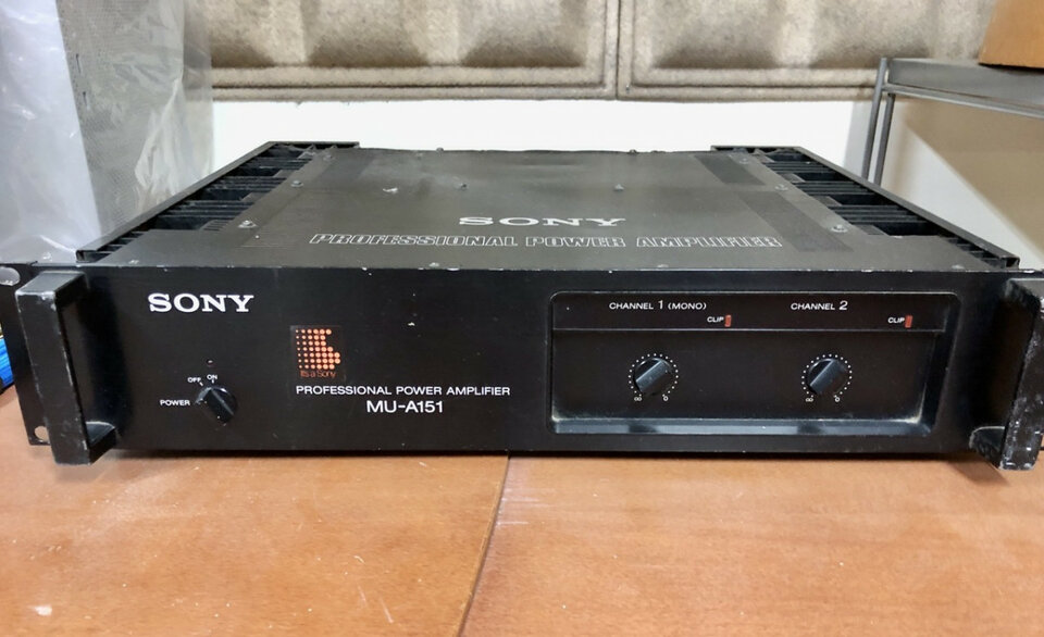 Etapa de potencia amplificador SONY MU-A151