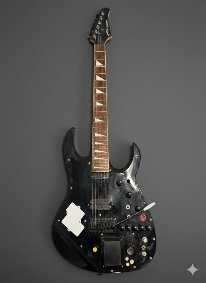 Guitarra Experimental (Sustainer + Kaoss Pad + Fuzz)