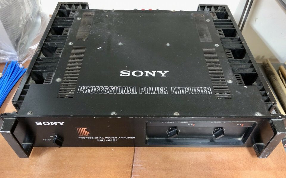 Etapa de potencia amplificador SONY MU-A151