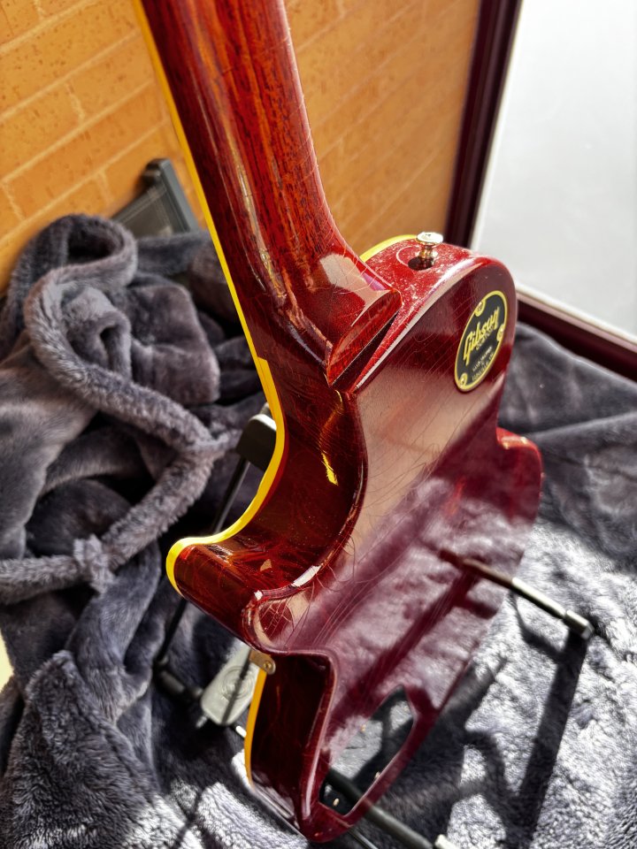 Gibson Les Paul 58 Reissue R8 Murphy lab ultra light aged en Washed Cherry de segunda mano · Foto 9 de 10 · Alicante · 4600 €