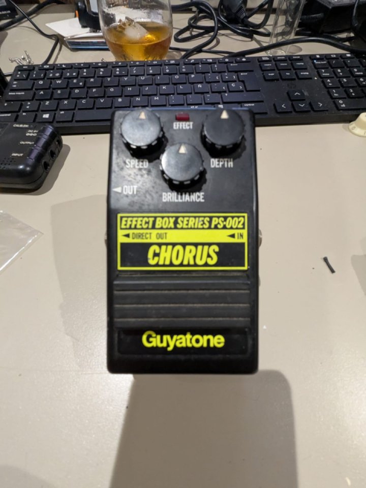 Chorus Guyatone PS-002 vintage 80's BLACK FRIDAY