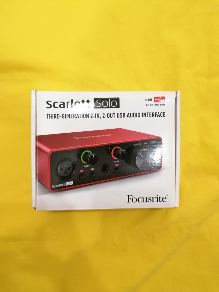 Focusrite Scarlett Solo 3rd Gen