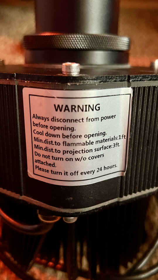 Proyector de logos LED 30W rotativo exterior 30W