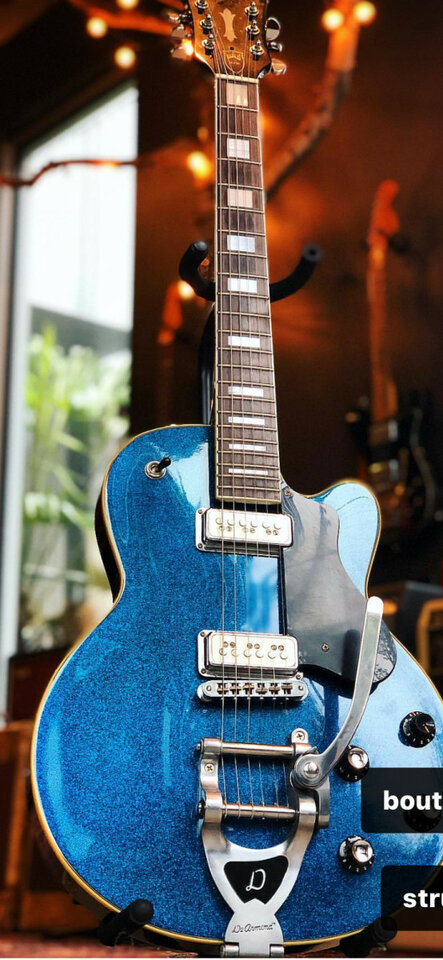 Dearmond 75t azul guild