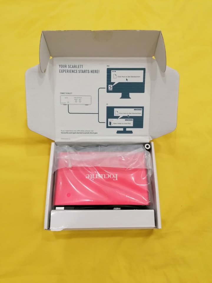 Focusrite Scarlett Solo 3rd Gen