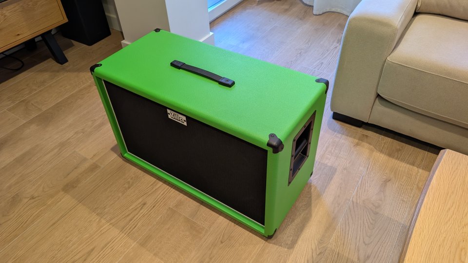 Pantalla Zilla Fatboy 2x12 Celestion Creamback G12M-65