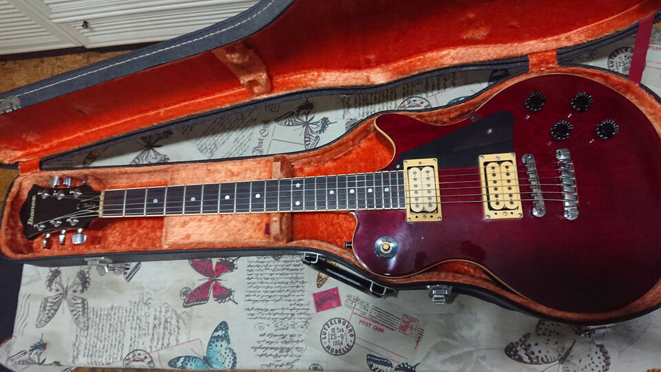 Guitarra Ibanez Les Paul Performer Series PF150, Japan 1981.