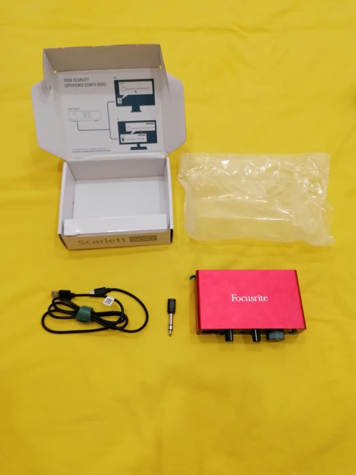 Focusrite Scarlett Solo 3rd Gen