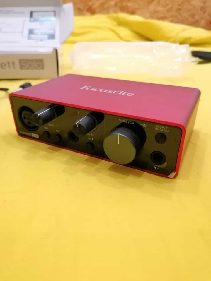 Focusrite Scarlett Solo 3rd Gen