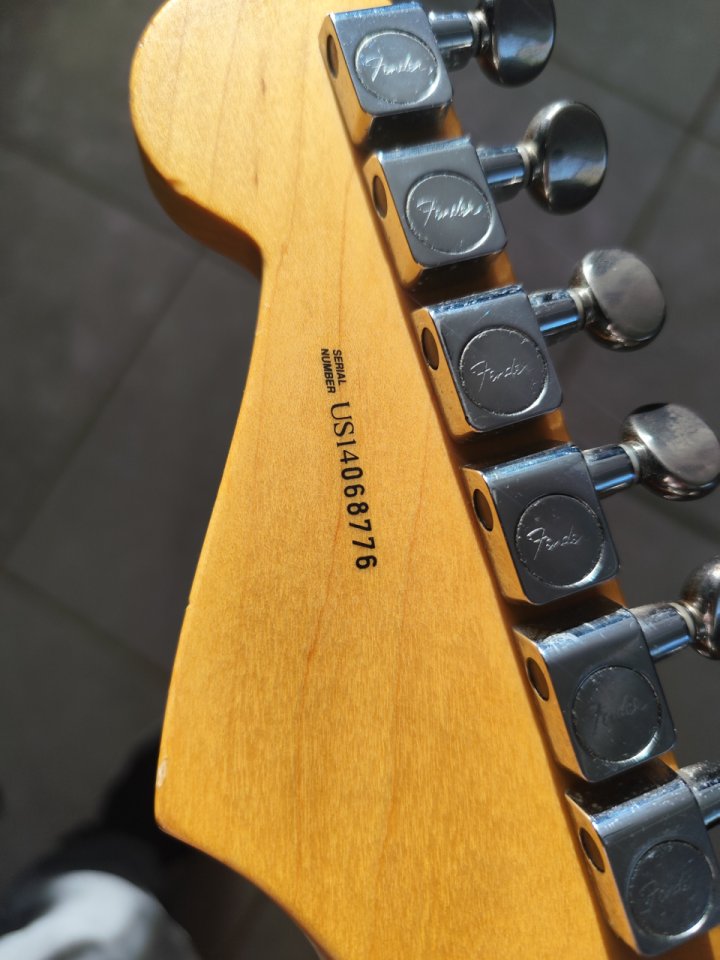 Fender Stratocaster 60 aniversario Serie Americana 1954-2014