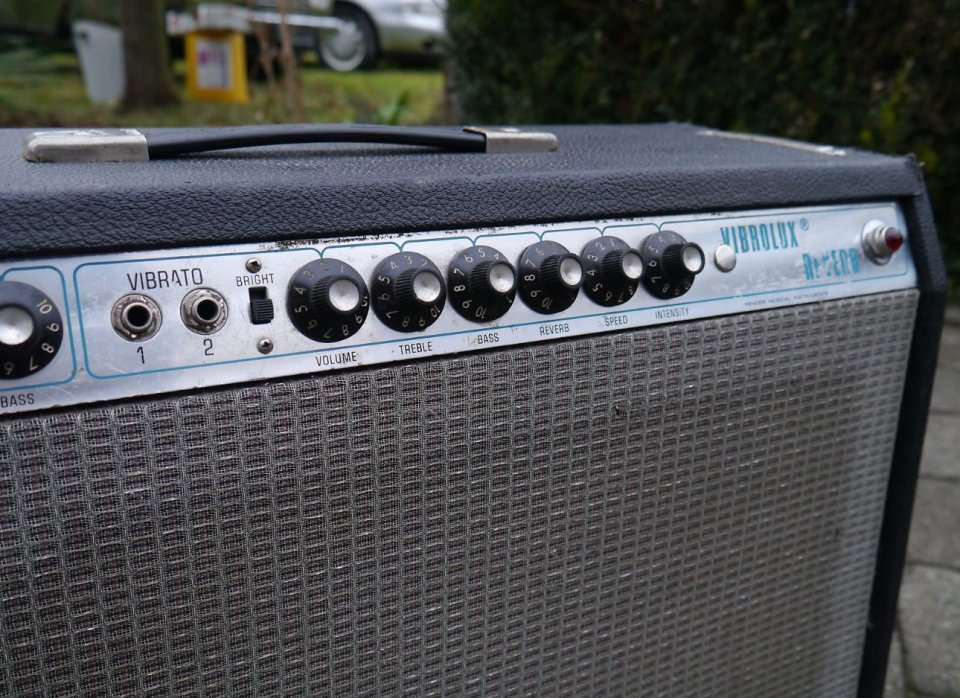 Fender Vibrolux Reverb silverface