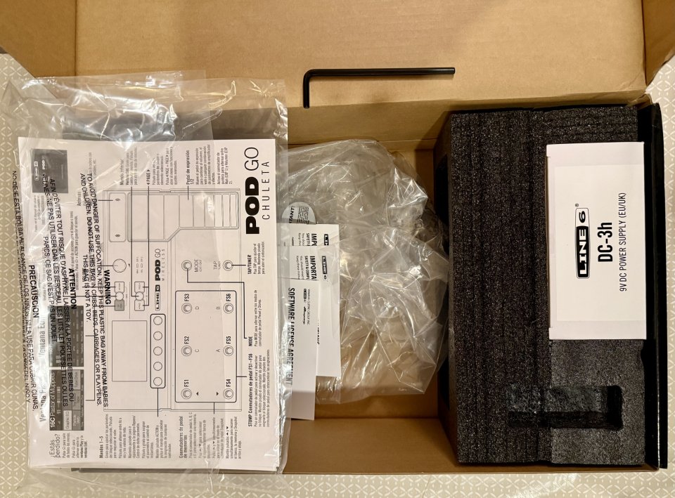 Line 6 Pod Go (como nueva) + Gigbag + IRs + Caja Original