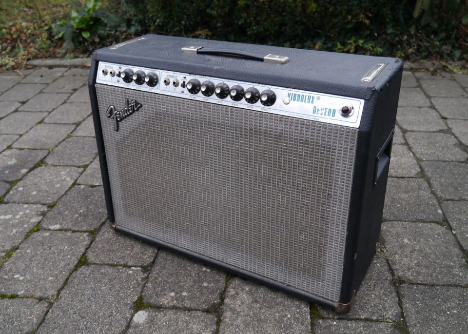 Fender Vibrolux Reverb silverface