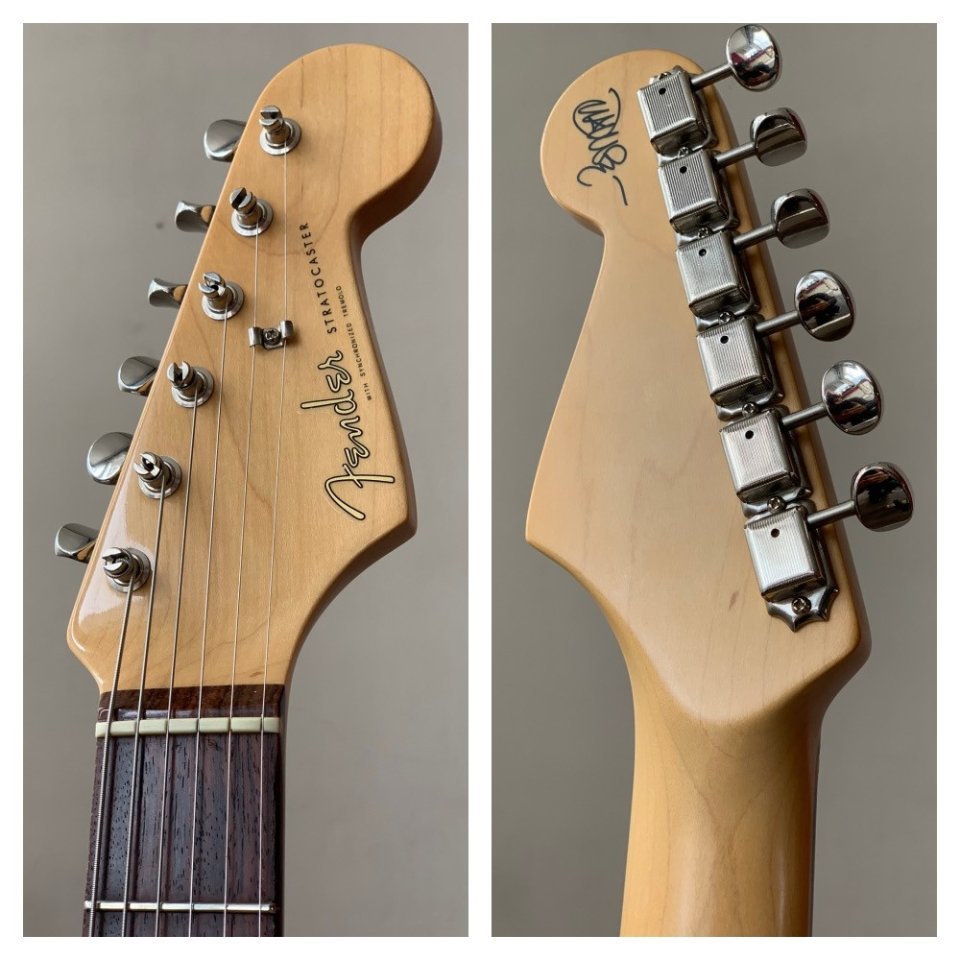 Vendo John Mayer 2005 Fender Stratocaster – Shoreline Gold – Big Dipper