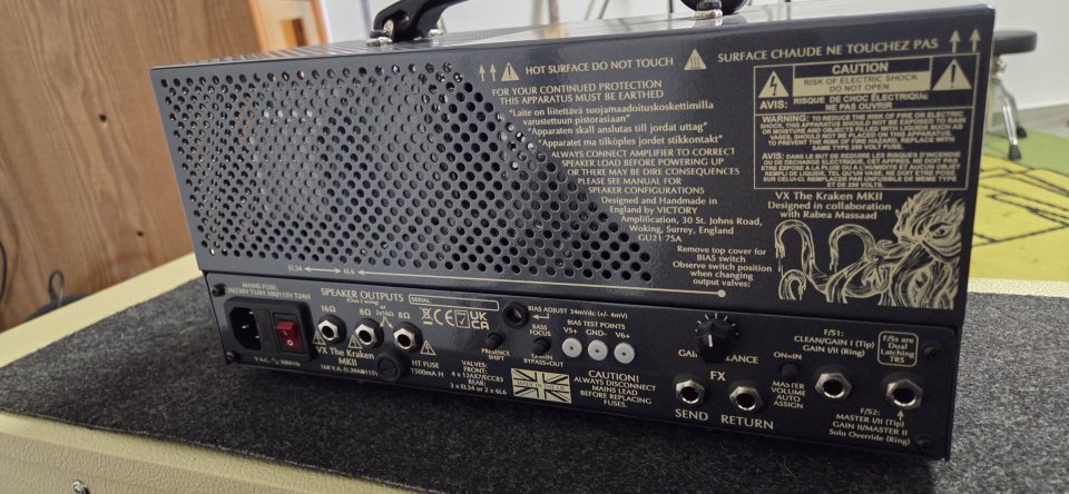 Victory Amplifiers VX Kraken MKII Lunch Box Head