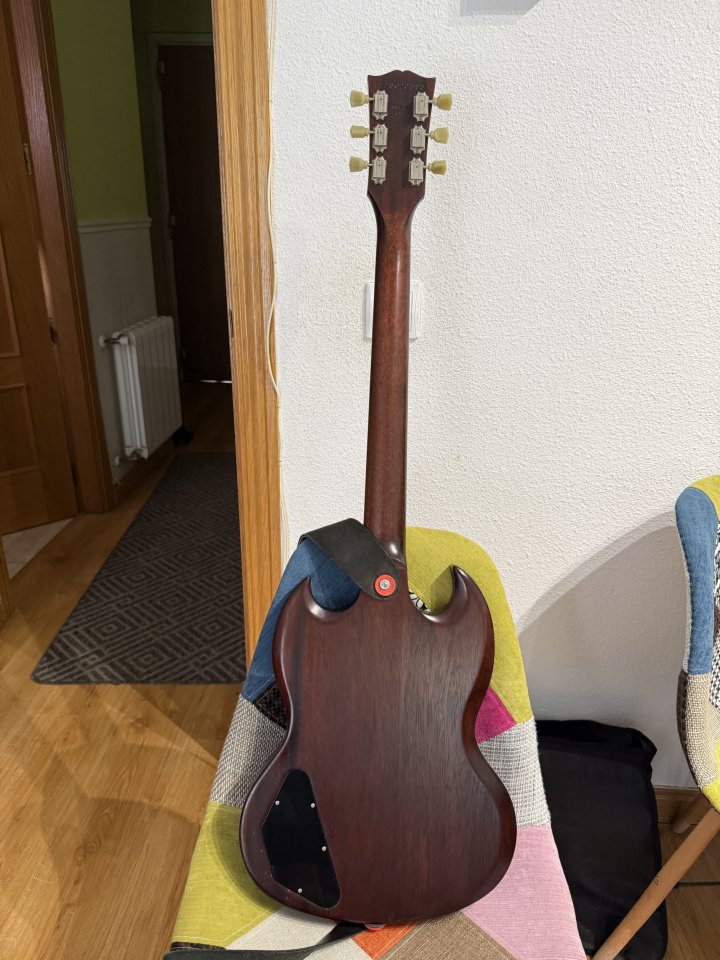 Gibson SG Special Faded Worn Brown de segunda mano · Foto 7 de 9 · Madrid