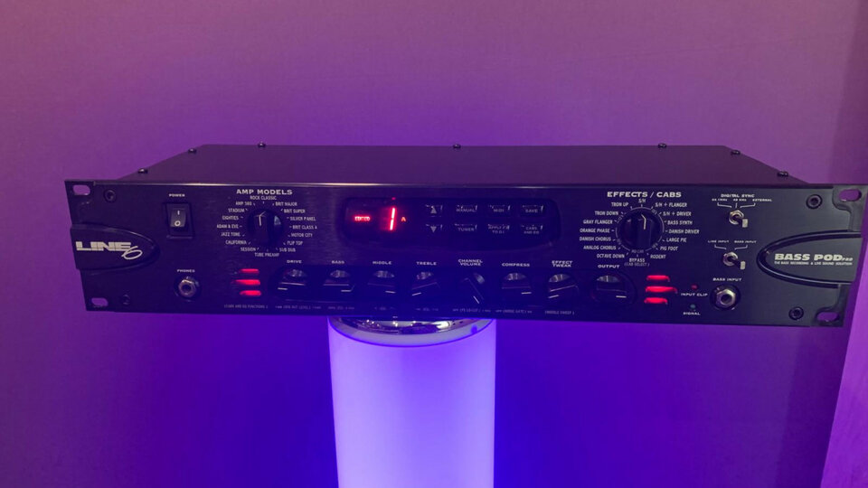 Line 6 Bass Pod Pro IMPECABLE. NO CAMBIOS