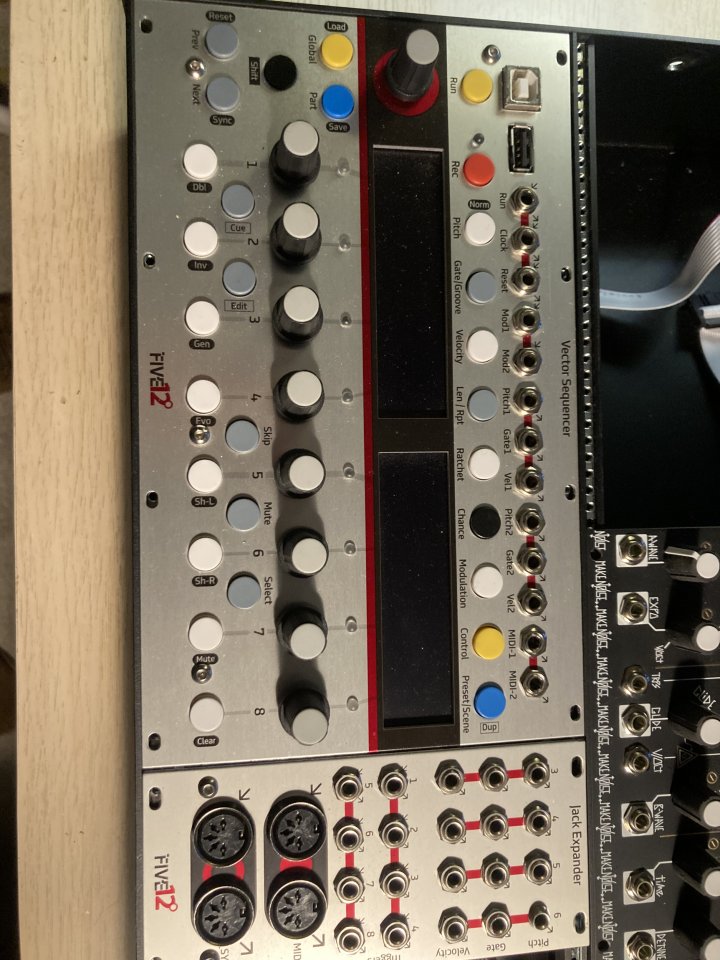 modulos eurorack + case befaco
