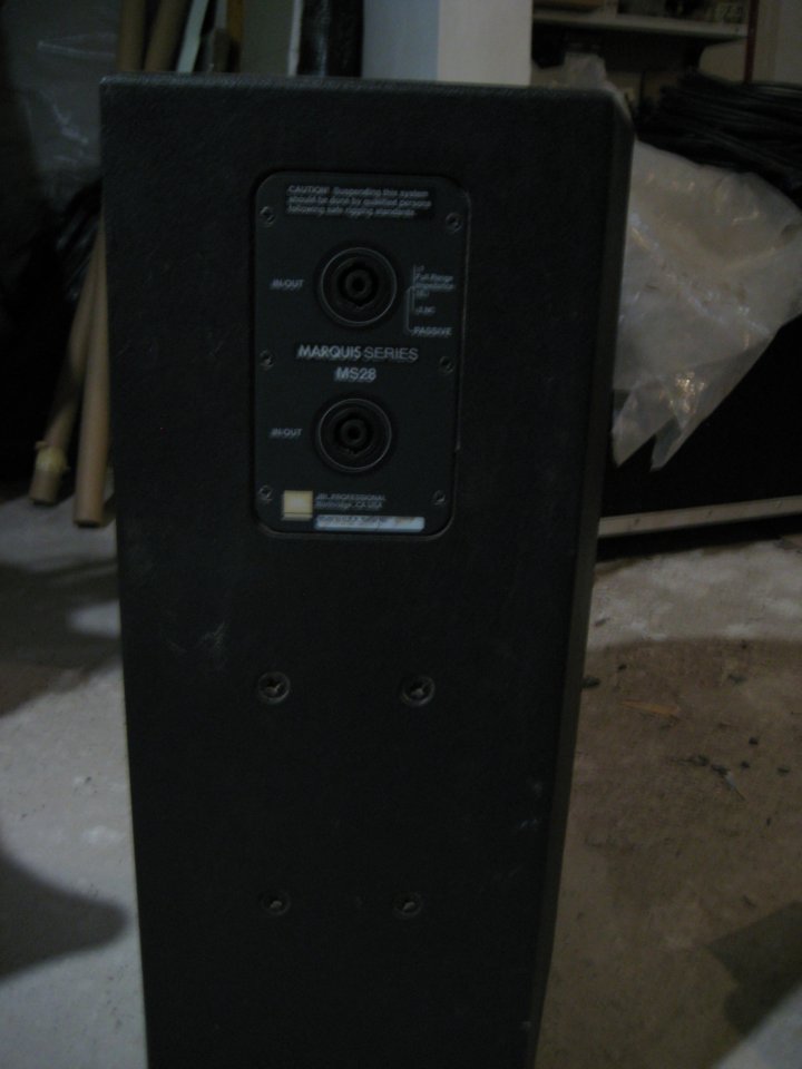 Jbl ms28, Un altavoz completo, driver 2412h y divisor