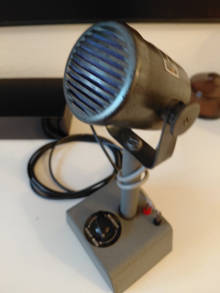 Microfono Melodynamic Melodium 75A años 40 de segunda mano · Foto 8 de 8 · Córdoba · 160 €