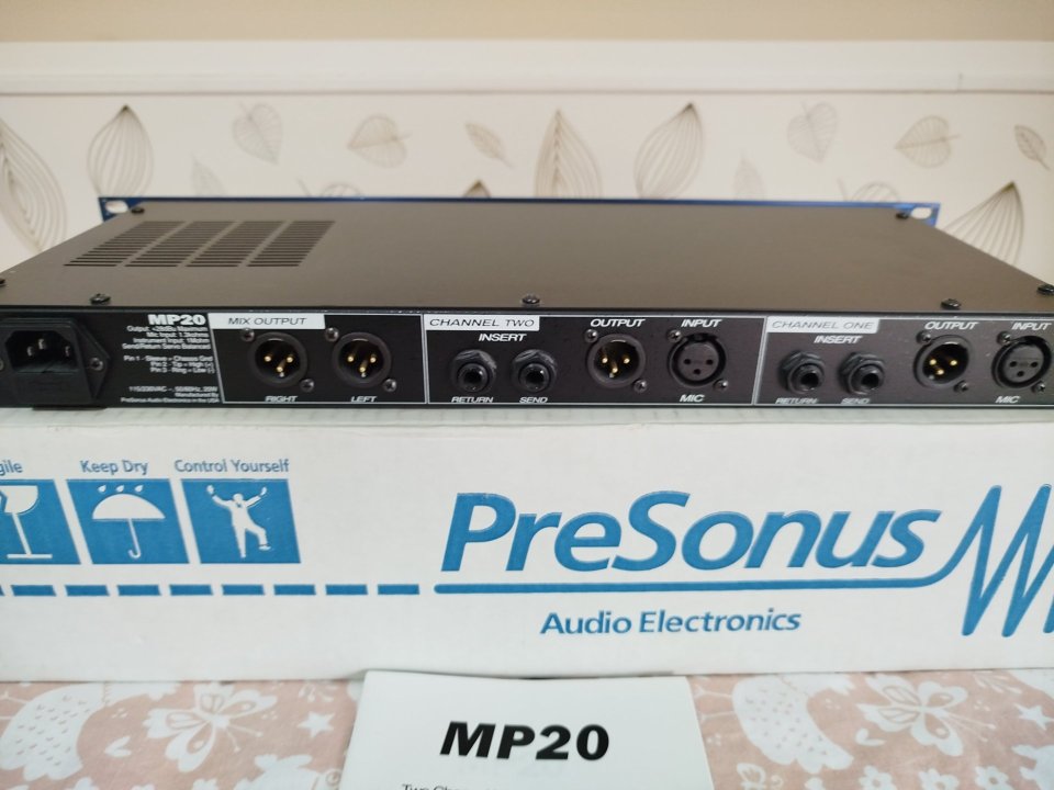Precio presonus MP20 de segunda mano · Foto 3 de 4 · Madrid · 350 €