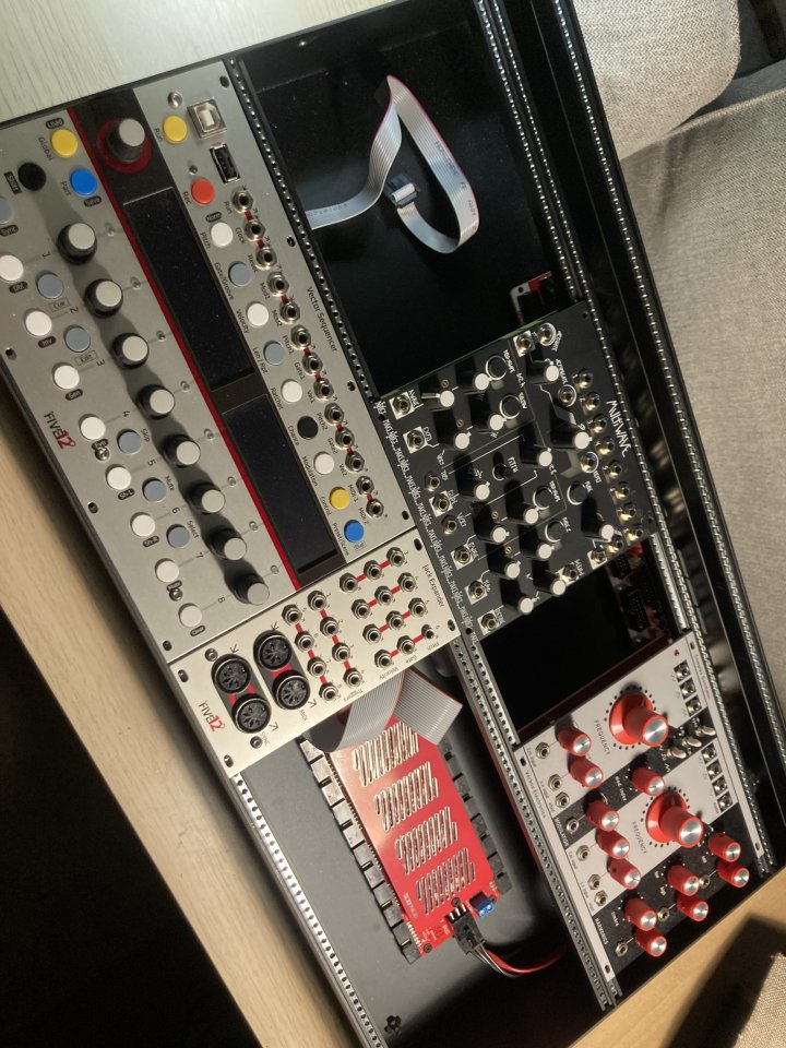 modulos eurorack + case befaco