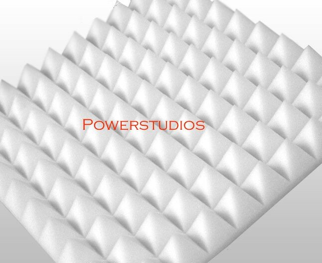 Promoción panel acústico blanco alta calidad, 24 unidades 49x49x6 cm`envío incluido`