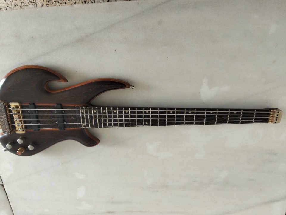 Bajo luthier 5 cuerdas headless de segunda mano · Foto 1 de 10 · Lugo · 1200 €