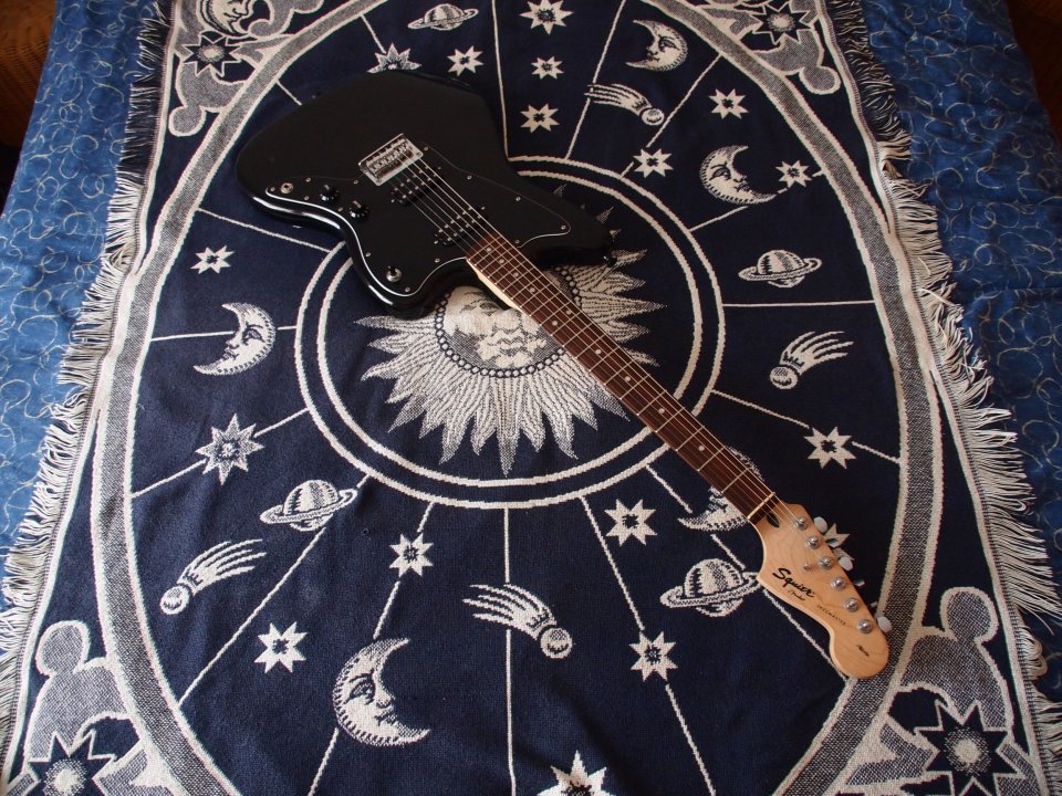 Squier Jazzmaster Black HH