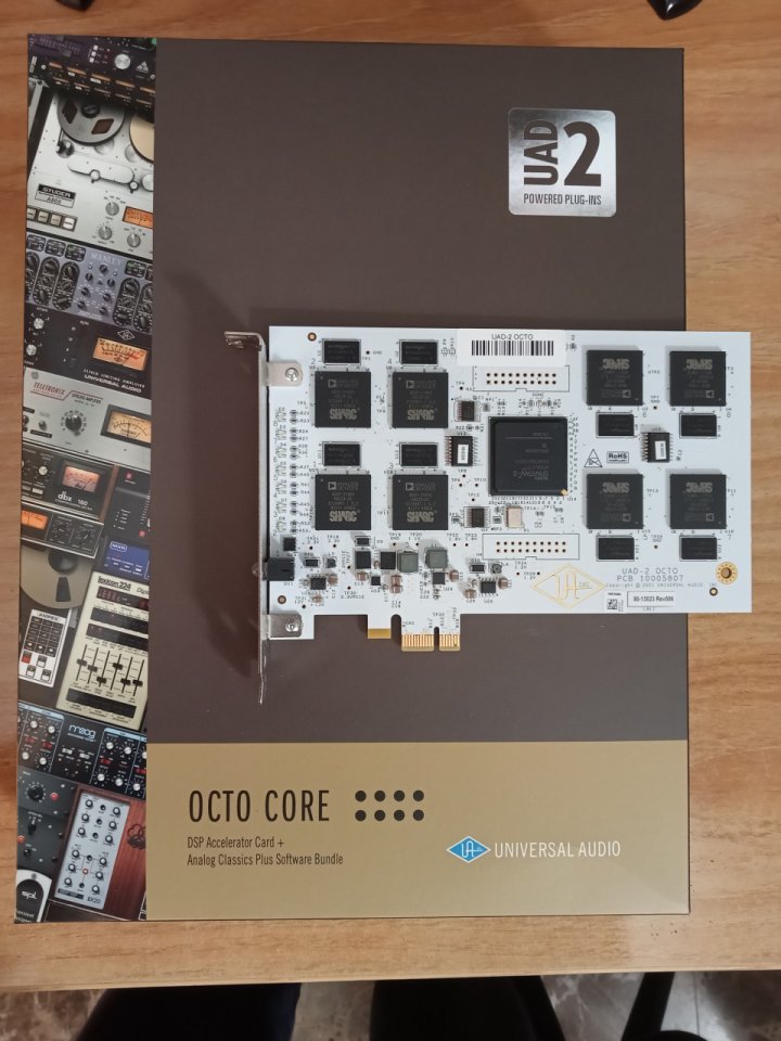 UAD OCTOCORE PCI-E impecable