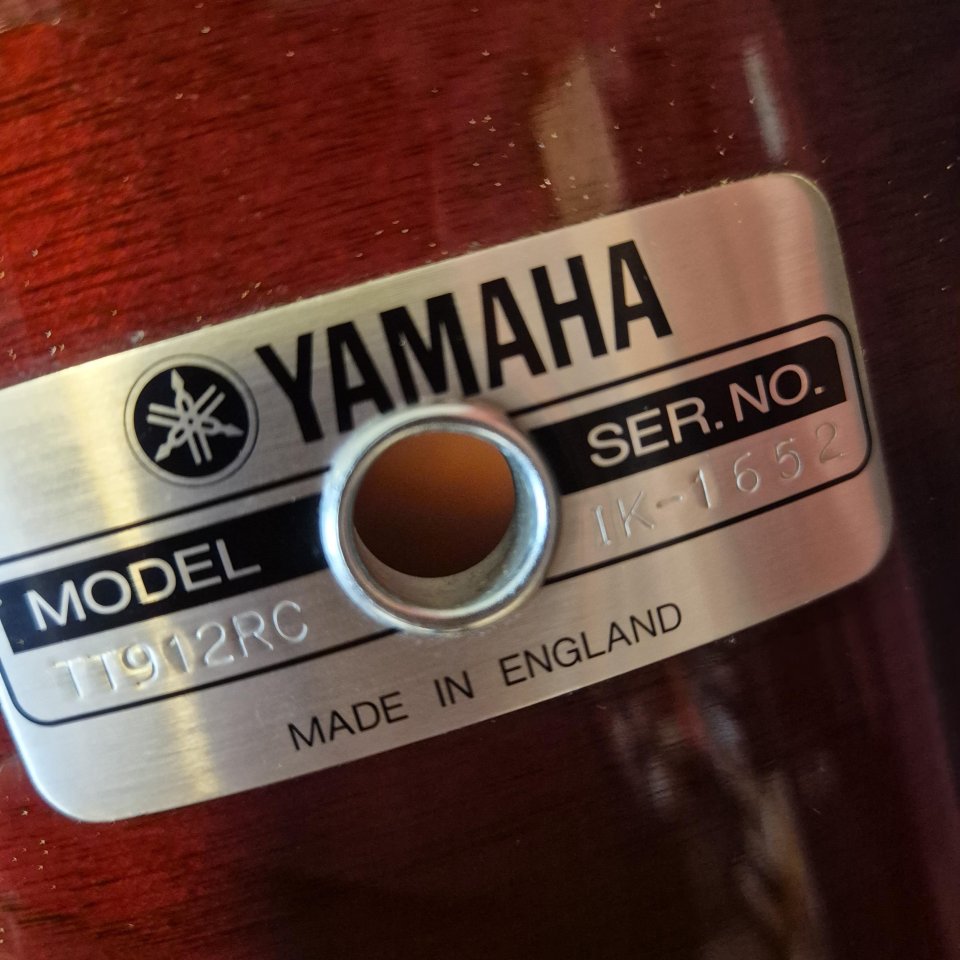 Tom 12" YAMAHA 9000 Recording Custom Cherry Wood de segunda mano · Foto 9 de 9 · Cantabria · 750 €