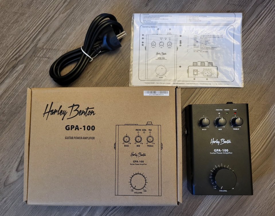Etapa de potencia Harley Benton GPA-100 de segunda mano · Foto 5 de 7 · Burgos · 49 €
