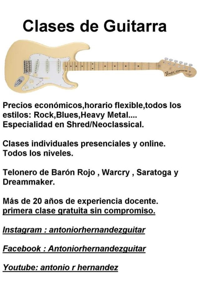 clases de guitarra en valladolid de segunda mano · Valladolid