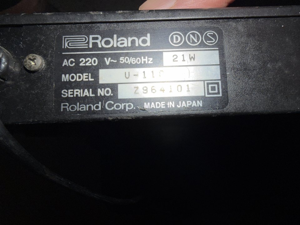 ROLAND U 110 + 3 Tarjetas PCM Data Rom de segunda mano · Foto 3 de 5 · Illes Balears · 250 €