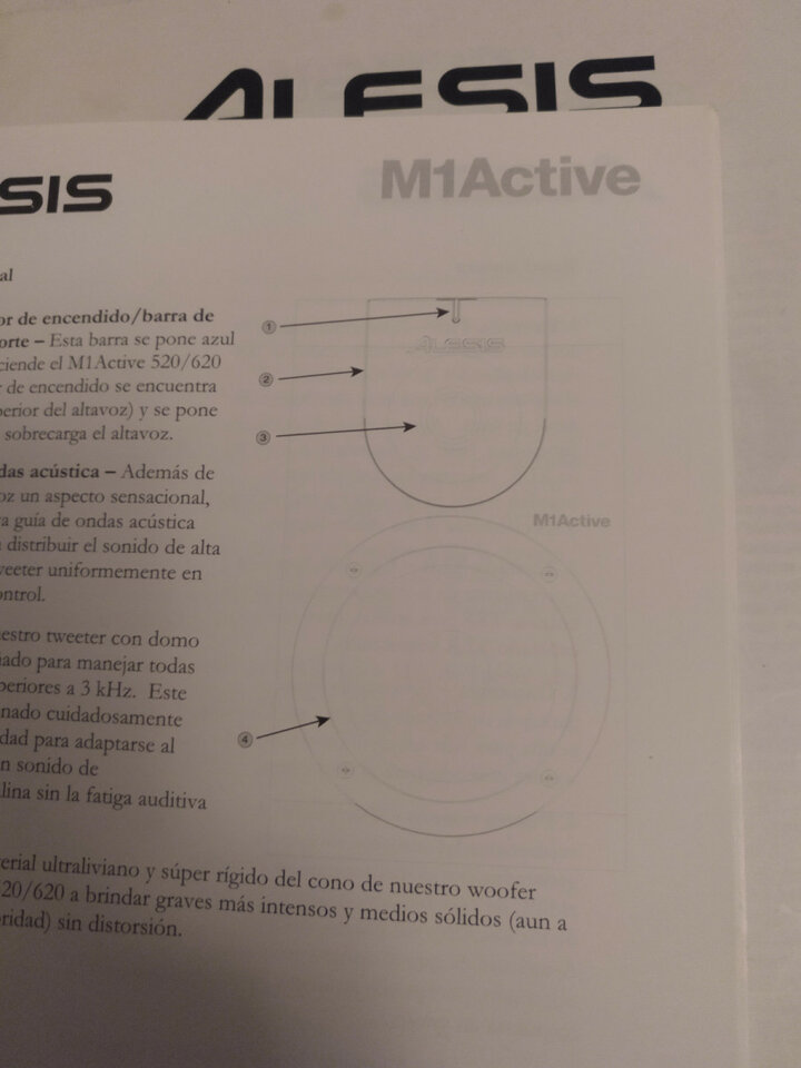 Manual de inicio rápido y librillo de información de garantía  Alexis M1