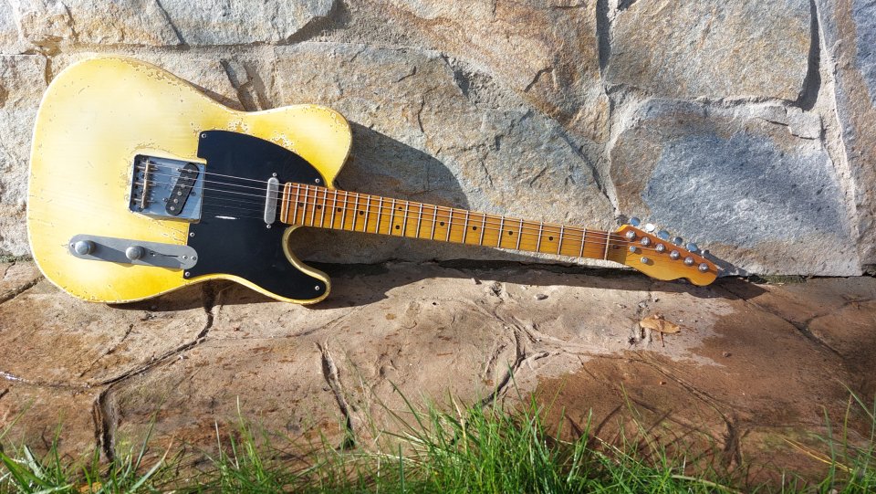 VTT Telecaster heavy relic 1950 blonde