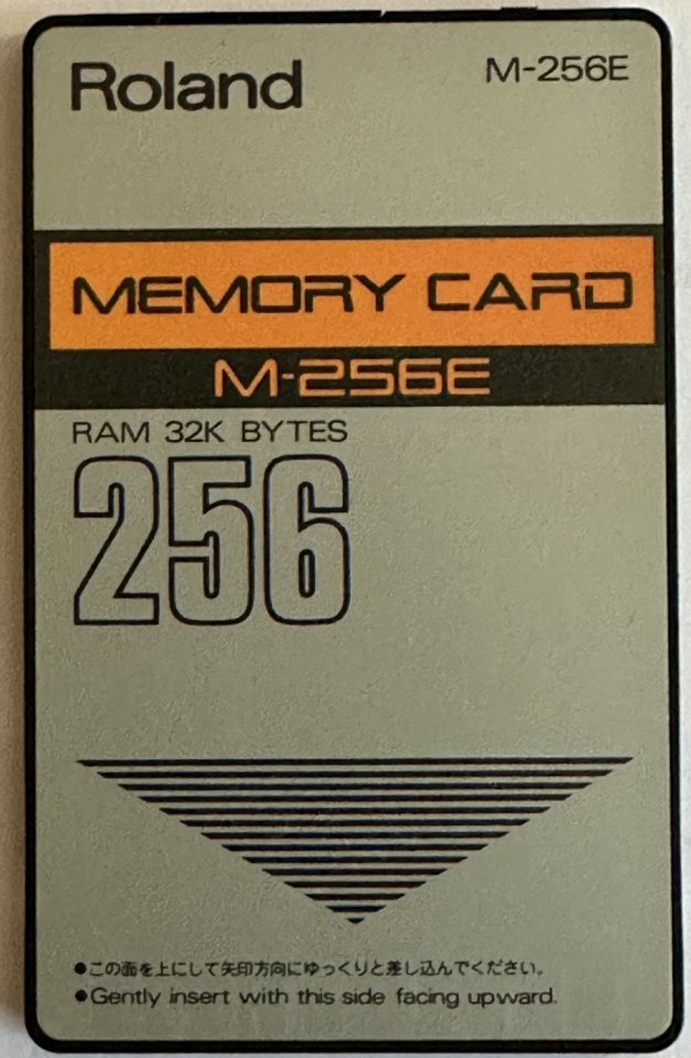 2 Targetas Roland Memory Card 256 & D 50 Data Rom de segunda mano · Foto 1 de 2 · Illes Balears · 120 €