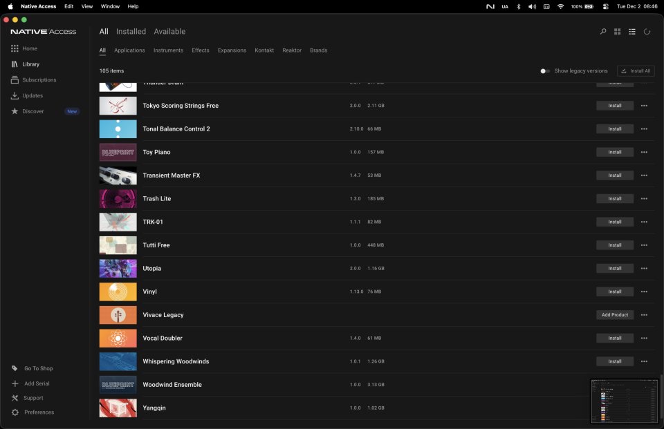Native Instruments Cuenta Con Muchos Plugins