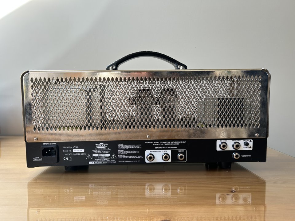 Amplificador Vox Night Train 50 Head